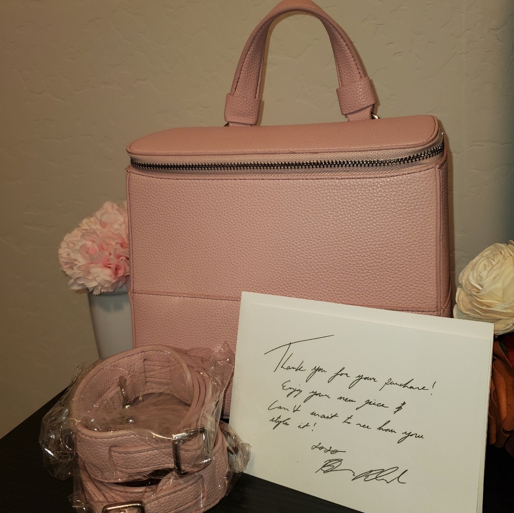 Brandon Blackwood - Portmore Backpack | Pink Leather (Great Condition)